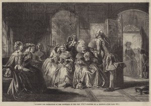 Academie voor instructie in de discipline van de waaier, 1711 door Abraham Solomon